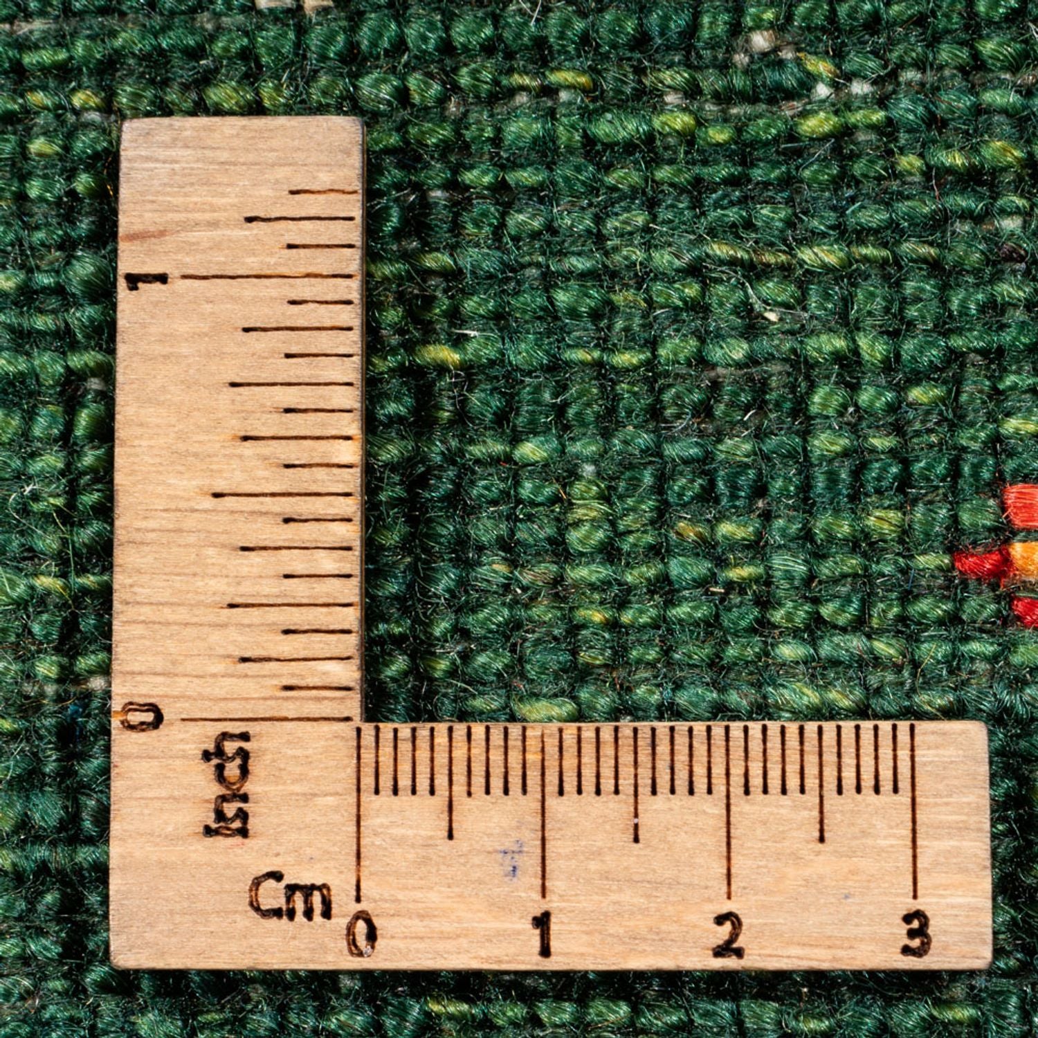Gabbeh Tæppe - Loribaft Persisk - 183 x 105 cm - grøn