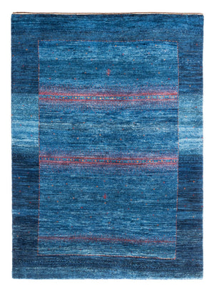 Gabbeh Tæppe - Loribaft Persisk - 168 x 118 cm - blå