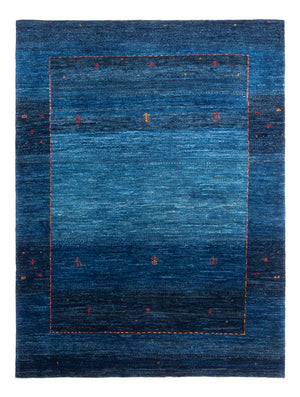 Gabbeh Tæppe - Loribaft Persisk - 162 x 120 cm - blå