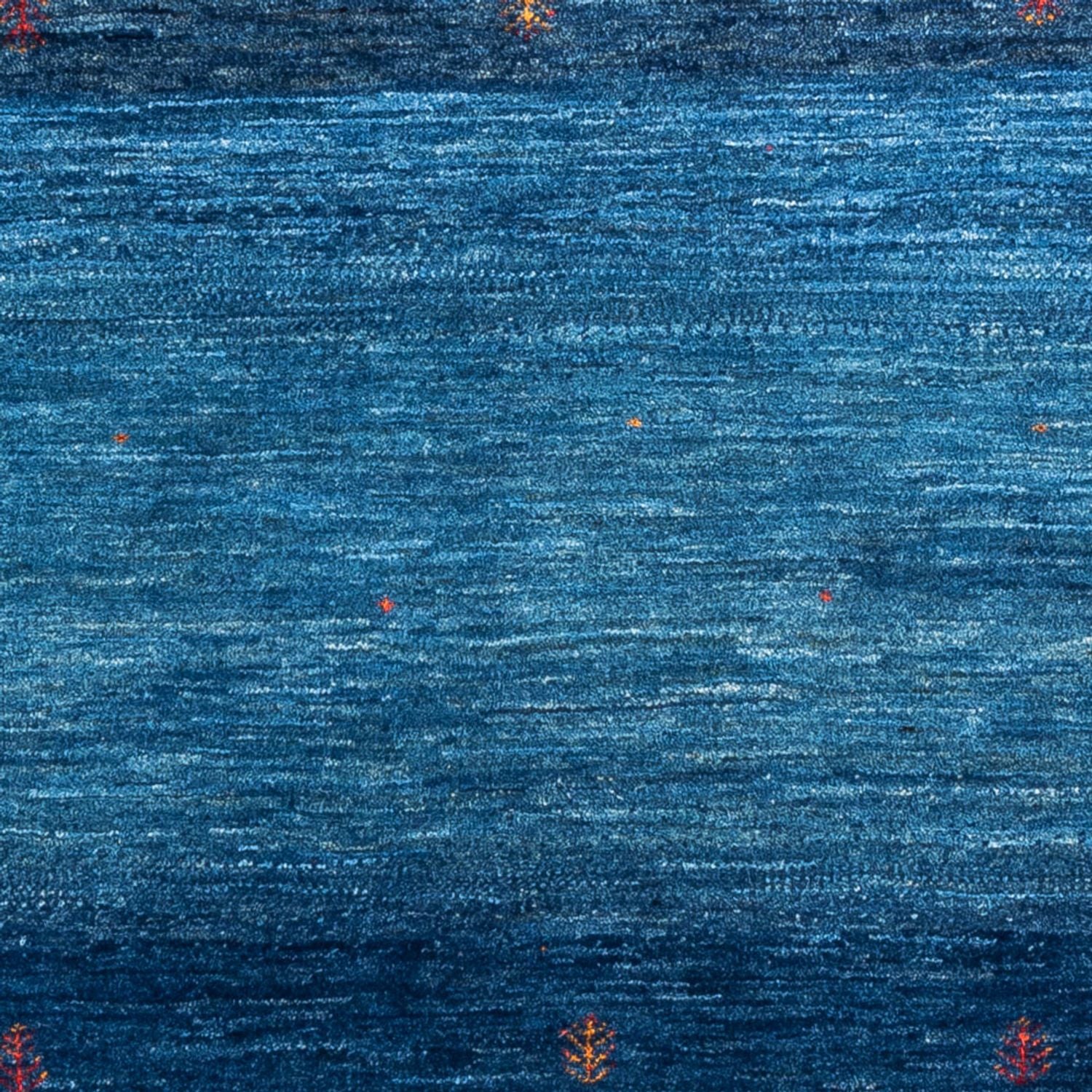 Gabbeh Tæppe - Loribaft Persisk - 162 x 120 cm - blå
