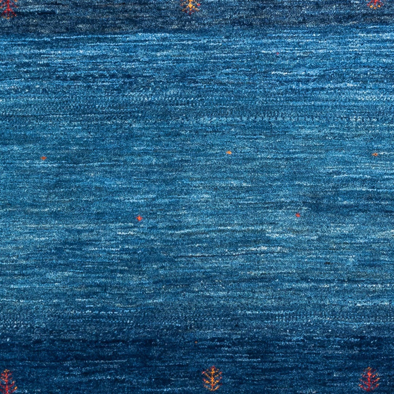 Gabbeh Tæppe - Loribaft Persisk - 162 x 120 cm - blå