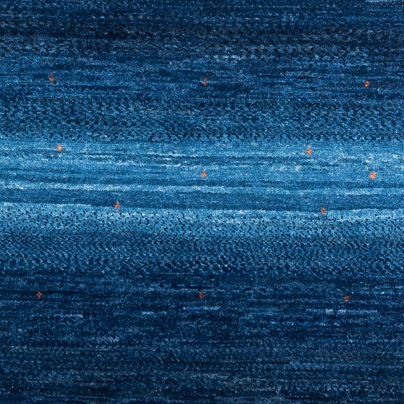 Gabbeh Tæppe - Loribaft Persisk - 164 x 116 cm - blå