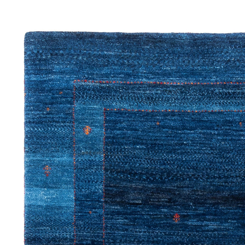 Gabbeh Tæppe - Loribaft Persisk - 164 x 116 cm - blå