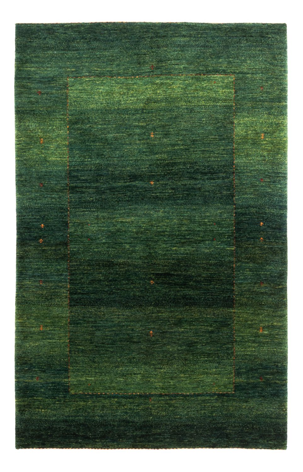 Gabbeh Tæppe - Loribaft Persisk - 181 x 118 cm - grøn