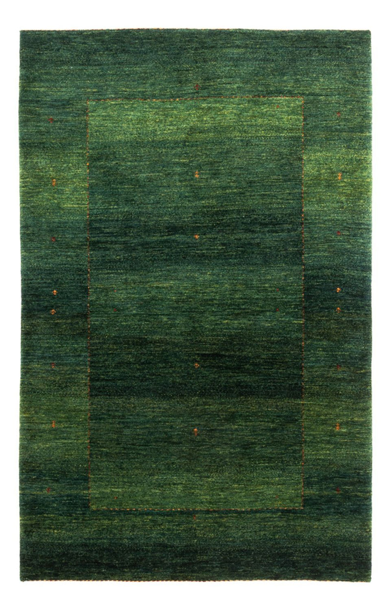 Gabbeh Tæppe - Loribaft Persisk - 181 x 118 cm - grøn