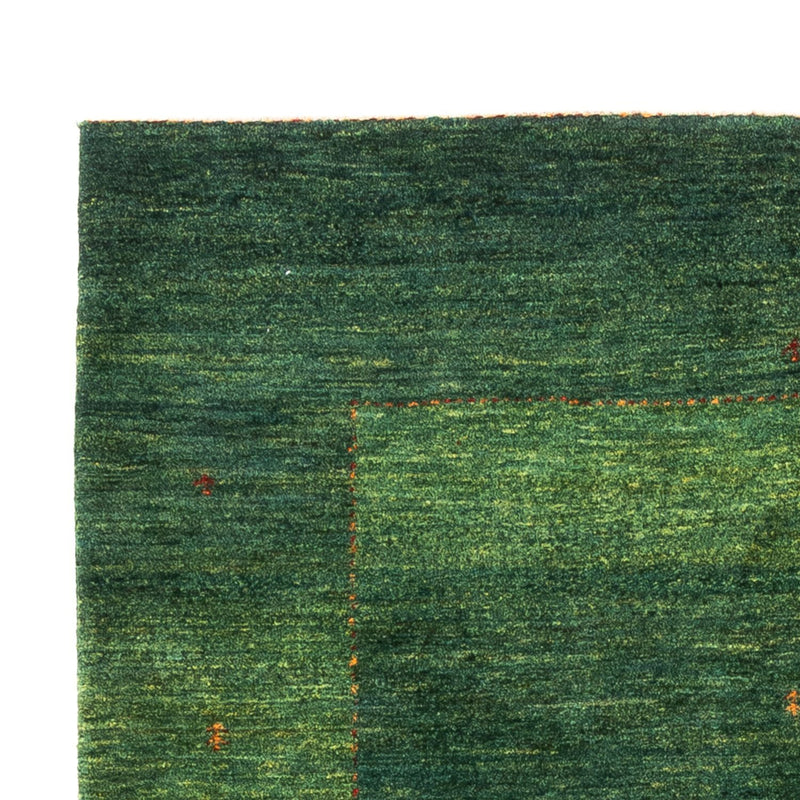 Gabbeh Tæppe - Loribaft Persisk - 181 x 118 cm - grøn