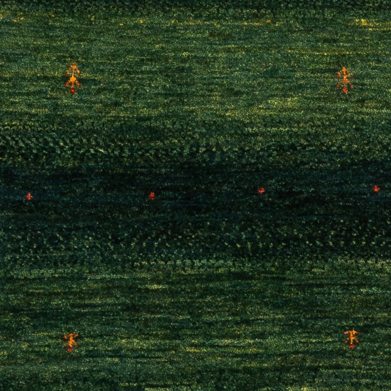 Gabbeh Tæppe - Loribaft Persisk - 178 x 113 cm - grøn