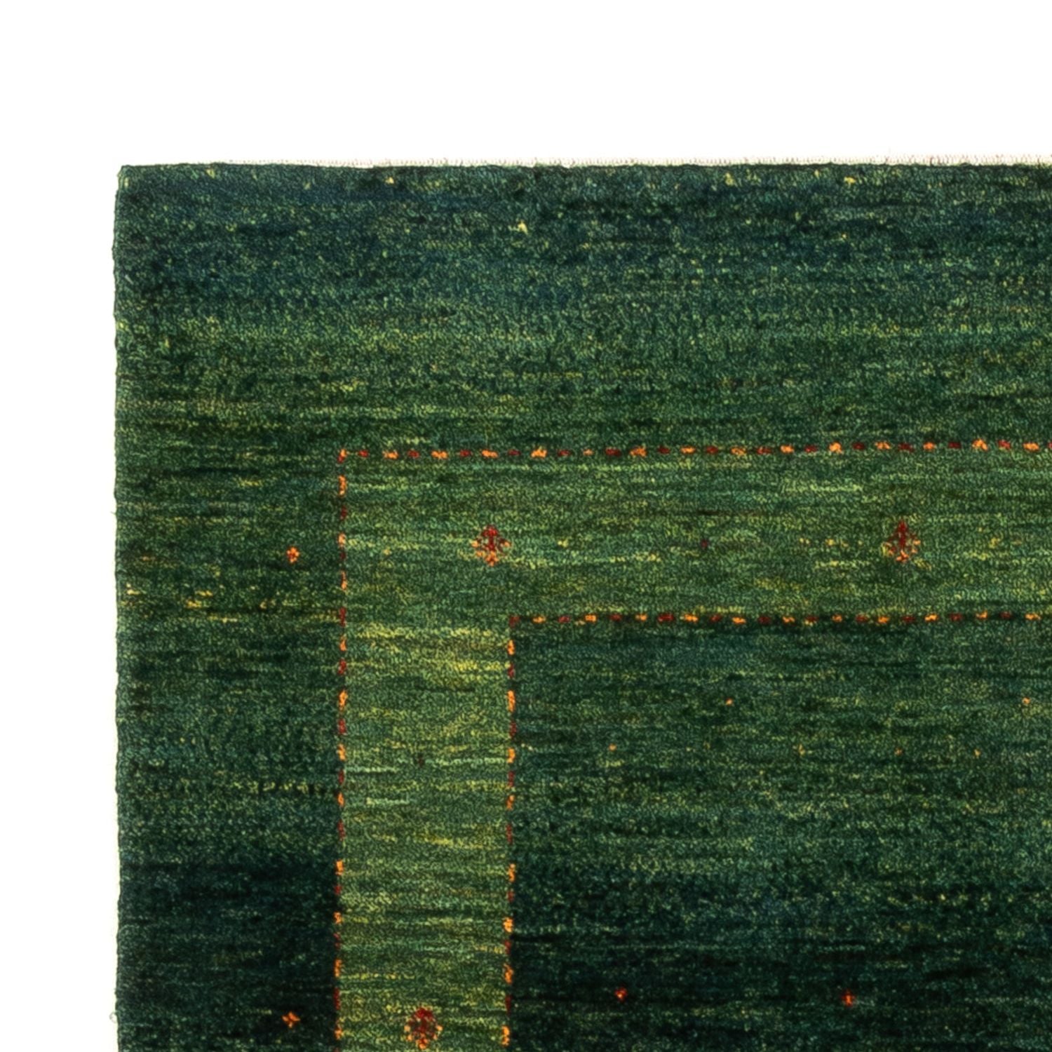 Gabbeh Tæppe - Loribaft Persisk - 178 x 113 cm - grøn