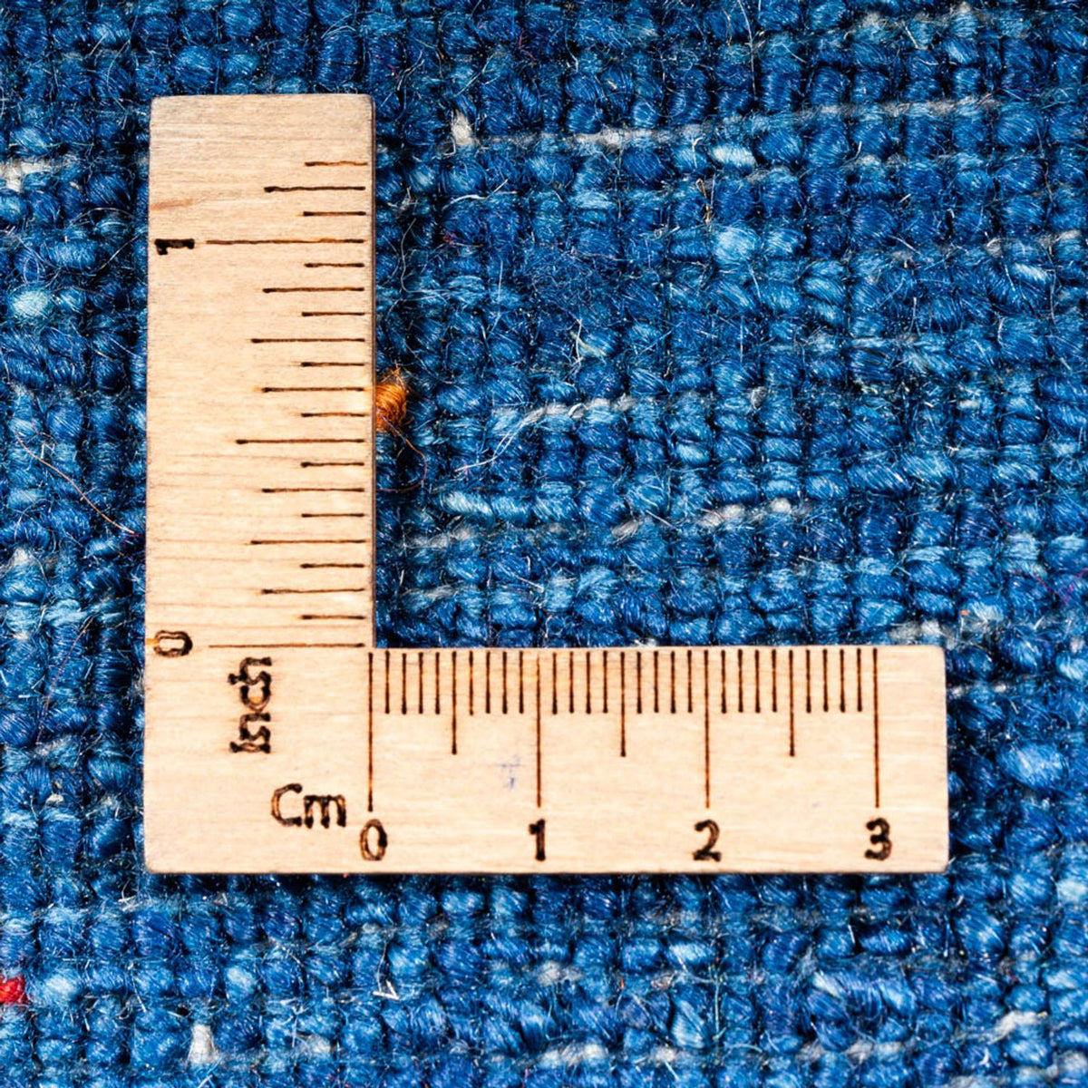 Gabbeh Tæppe - Loribaft Persisk - 173 x 113 cm - blå