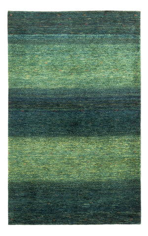 Gabbeh Tæppe - Loribaft Persisk - 185 x 114 cm - grøn