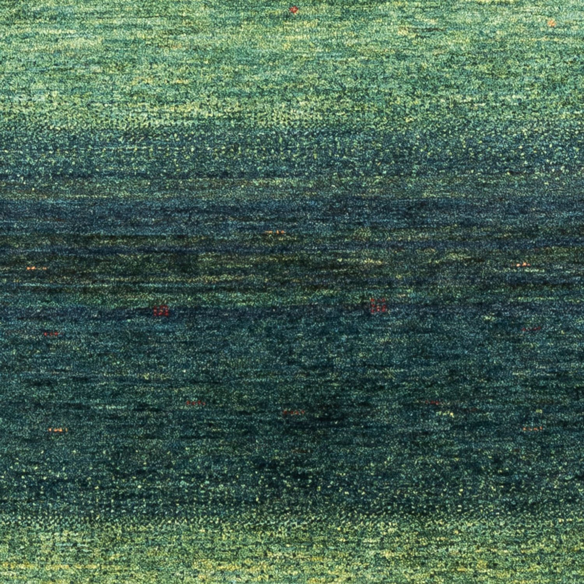 Gabbeh Tæppe - Loribaft Persisk - 185 x 114 cm - grøn