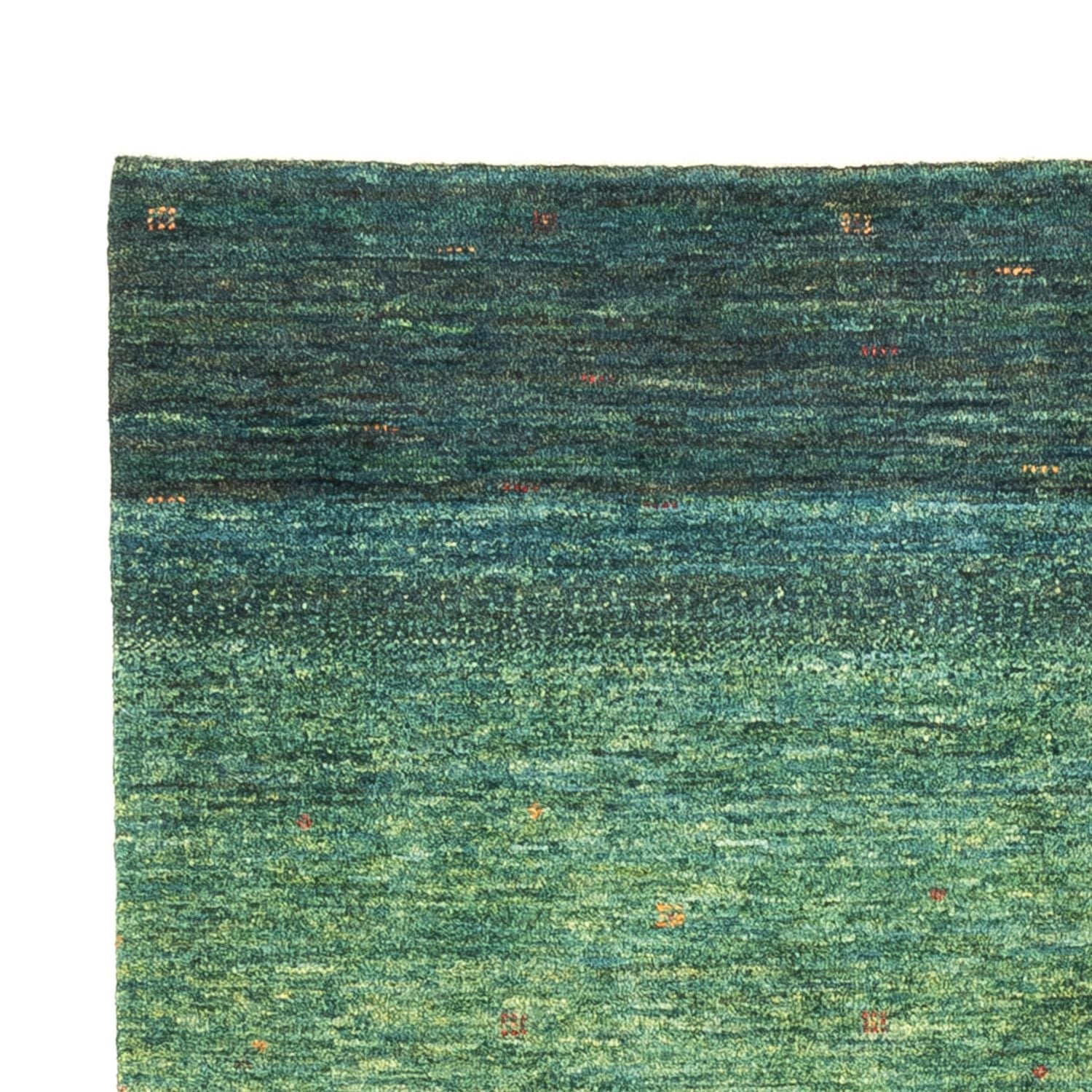 Gabbeh Tæppe - Loribaft Persisk - 185 x 114 cm - grøn