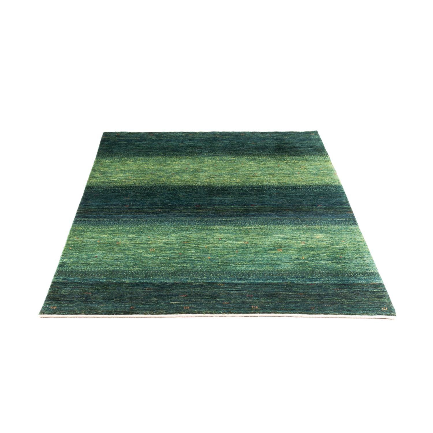 Gabbeh Tæppe - Loribaft Persisk - 185 x 114 cm - grøn