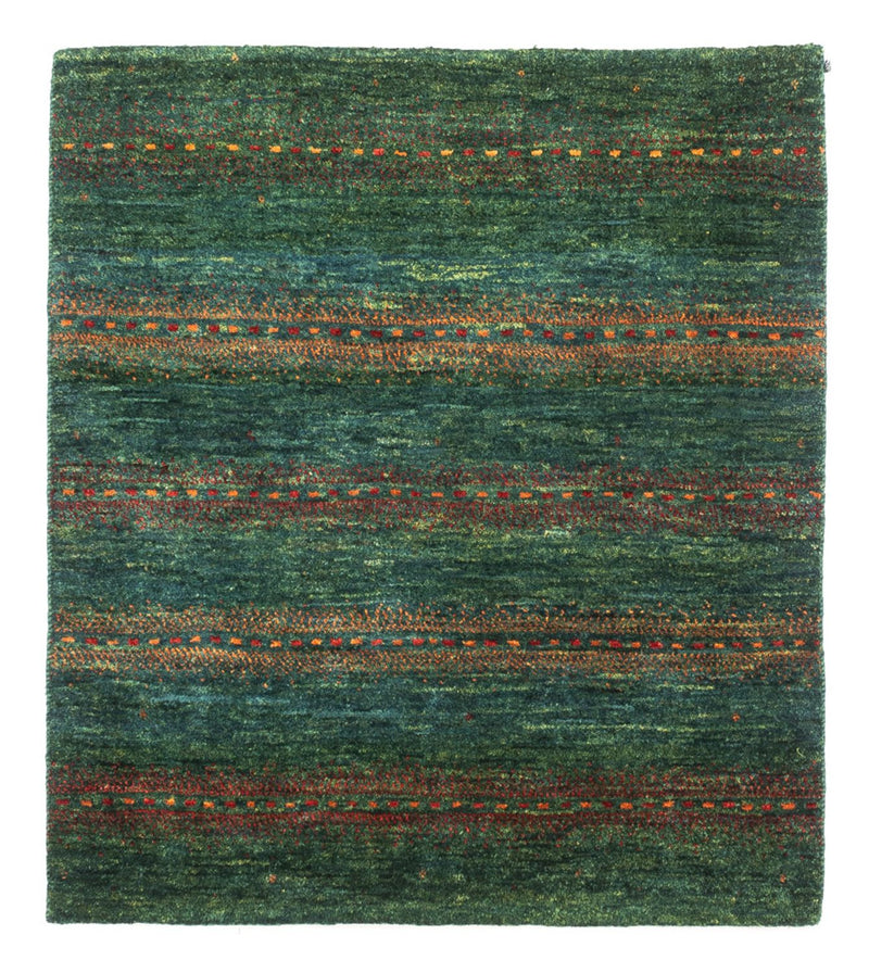 Gabbeh Tæppe - Loribaft Persisk - 101 x 91 cm - flerfarvet