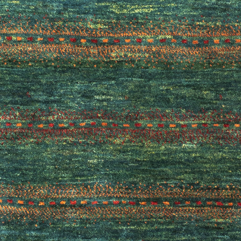 Gabbeh Tæppe - Loribaft Persisk - 101 x 91 cm - flerfarvet