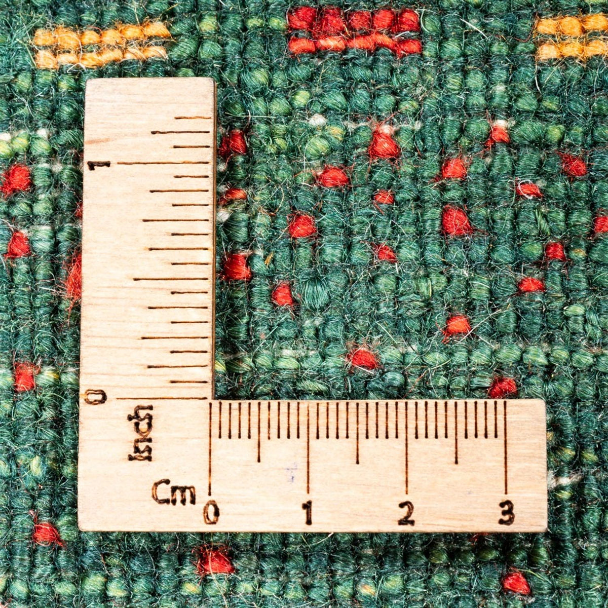 Gabbeh Tæppe - Loribaft Persisk - 101 x 91 cm - flerfarvet