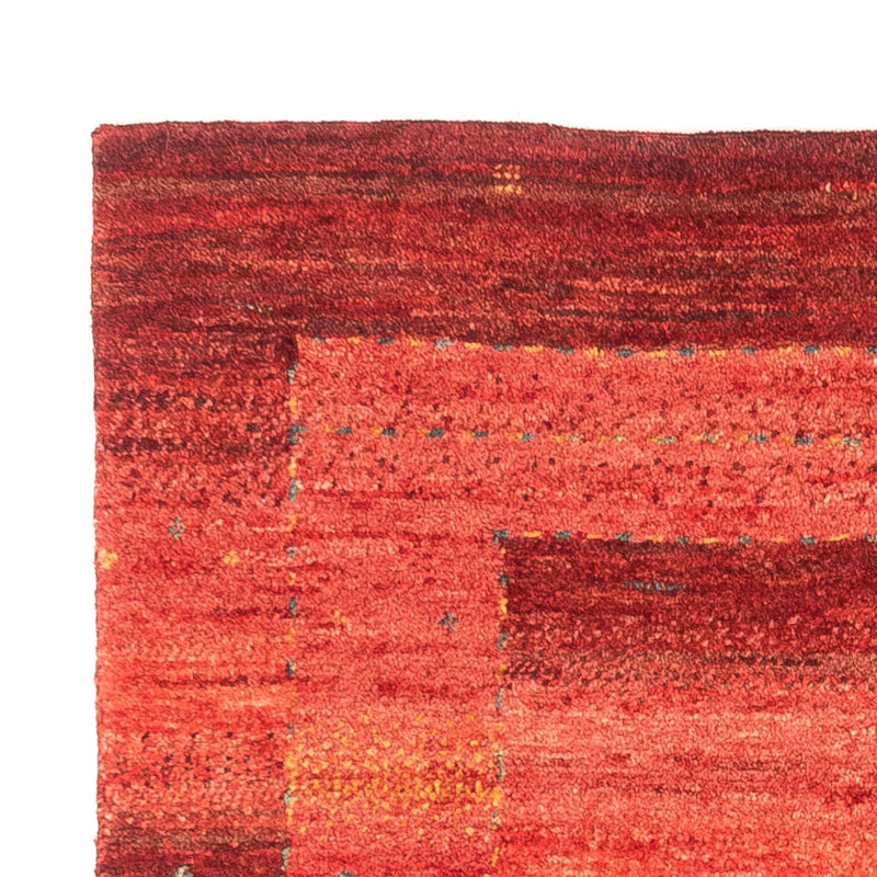 Gabbeh Tæppe - Loribaft Persisk - 117 x 75 cm - rød