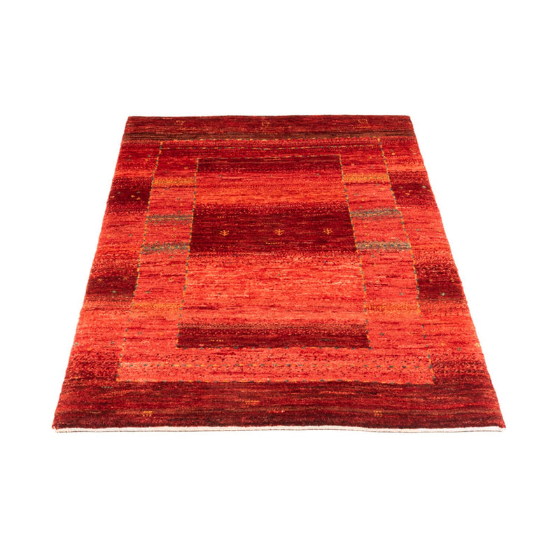 Gabbeh Tæppe - Loribaft Persisk - 117 x 75 cm - rød