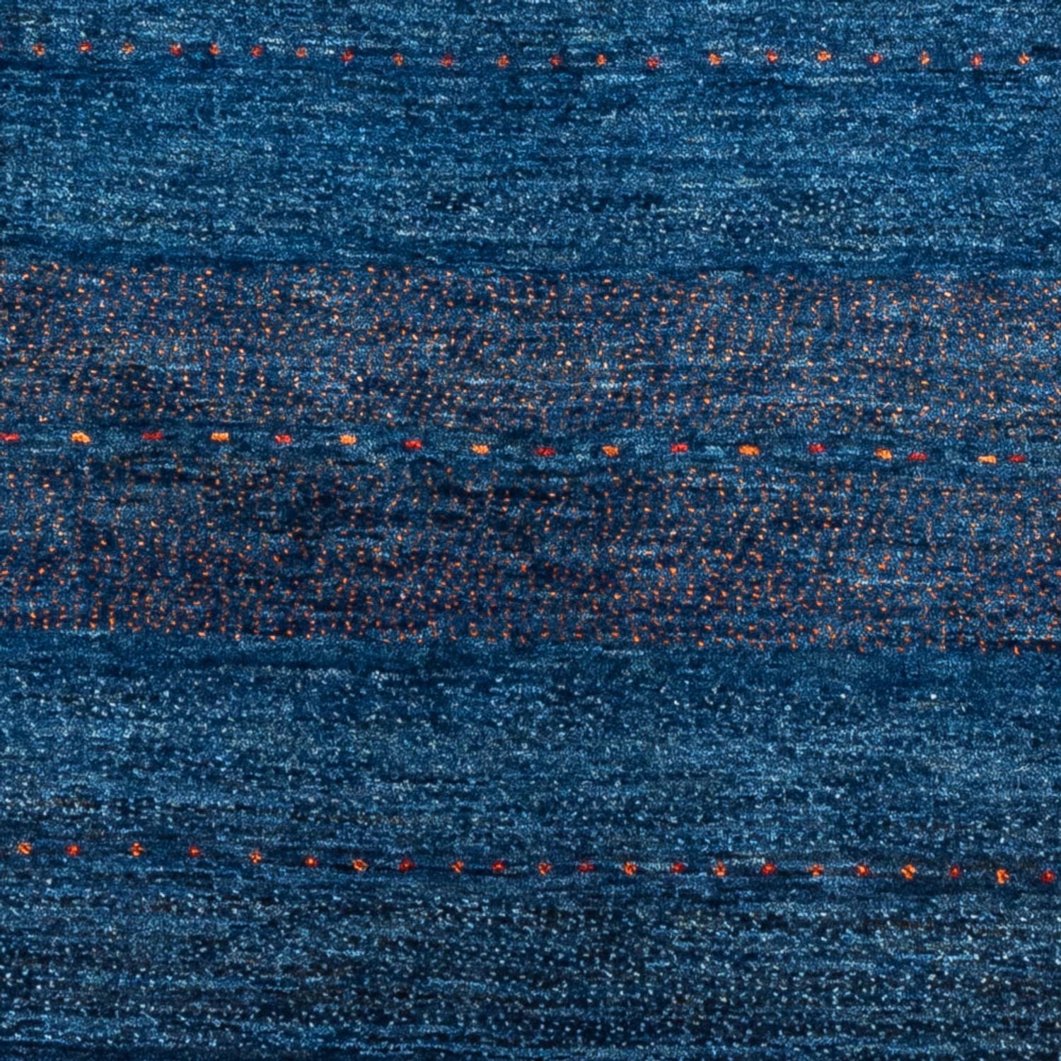 Gabbeh Tæppe - Loribaft Persisk - 186 x 132 cm - blå