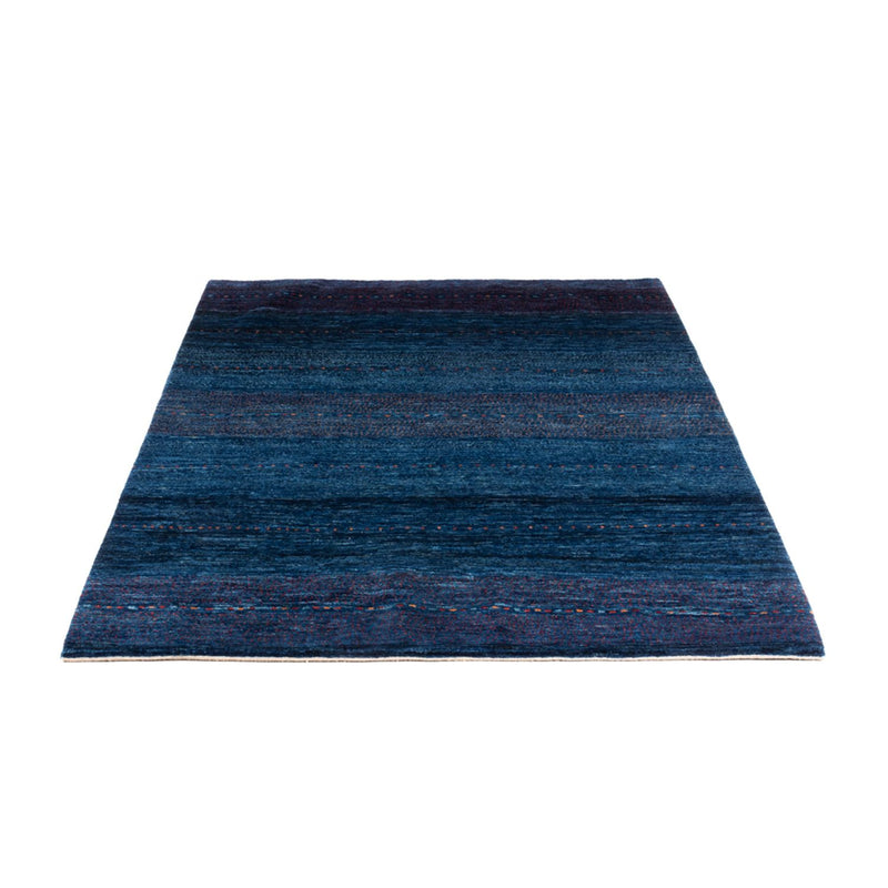 Gabbeh Tæppe - Loribaft Persisk - 186 x 132 cm - blå