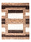 Gabbeh Tæppe - Loribaft Persisk - 146 x 108 cm - natur