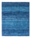 Gabbeh Tæppe - Loribaft Persisk - 130 x 100 cm - blå