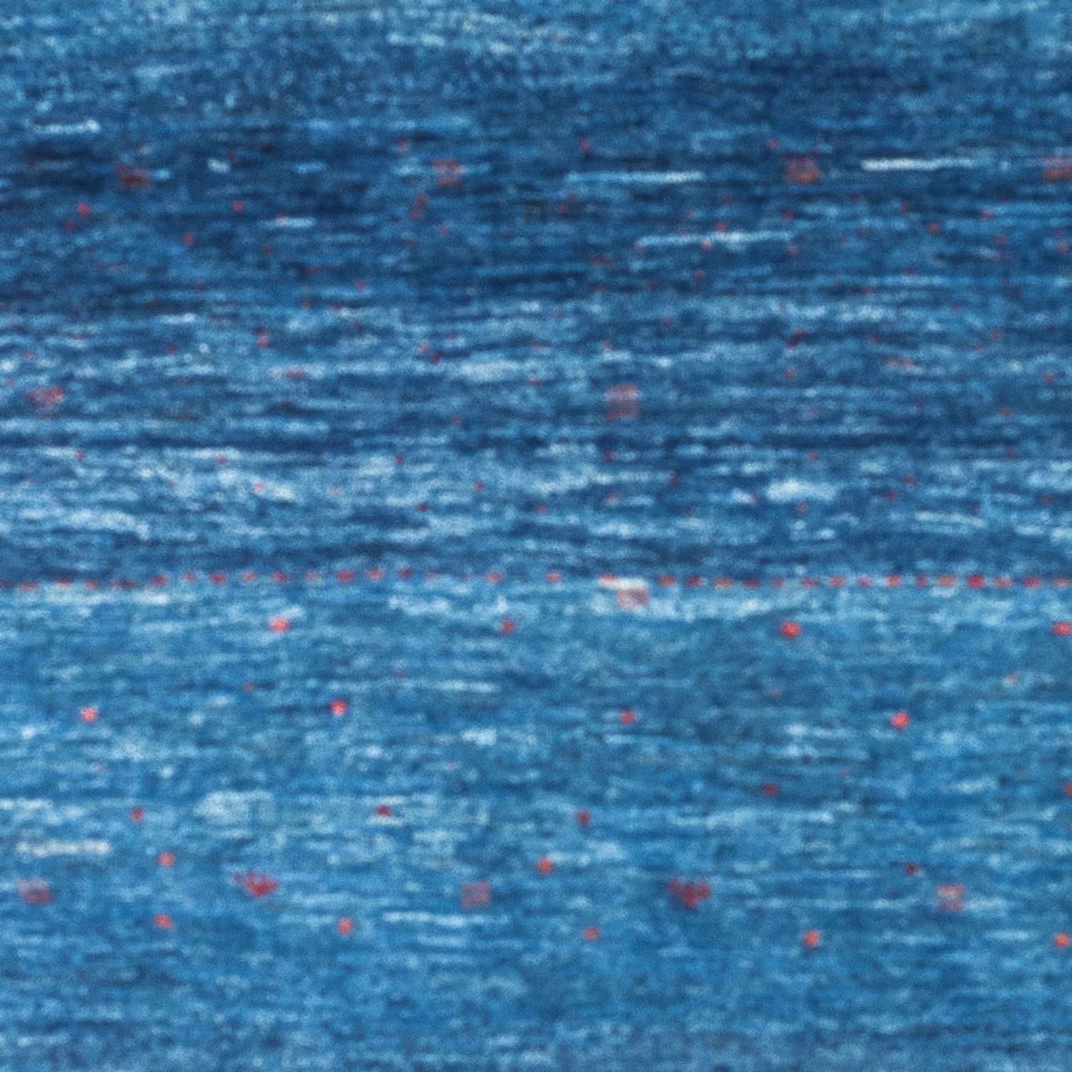 Gabbeh Tæppe - Loribaft Persisk - 130 x 100 cm - blå