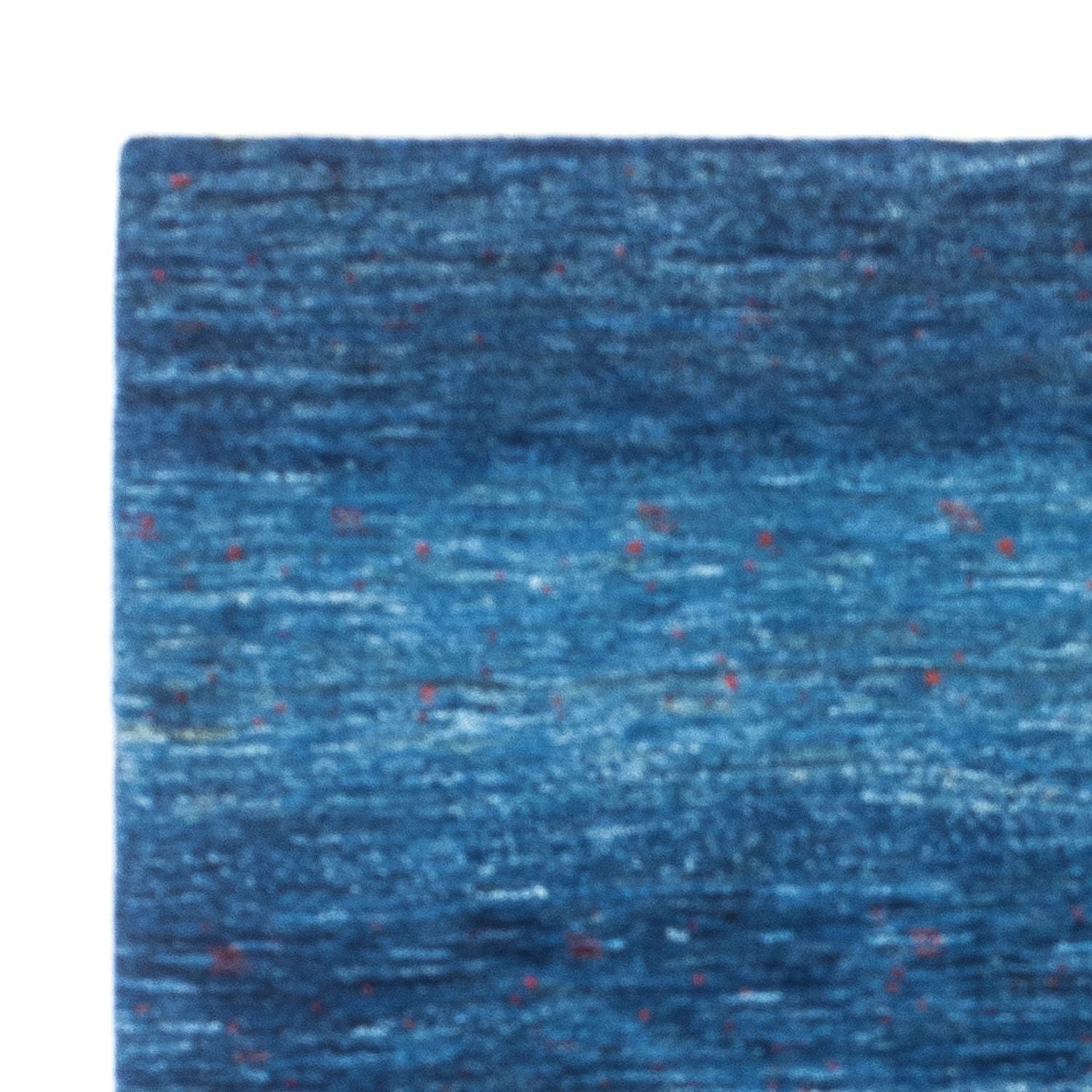 Gabbeh Tæppe - Loribaft Persisk - 130 x 100 cm - blå