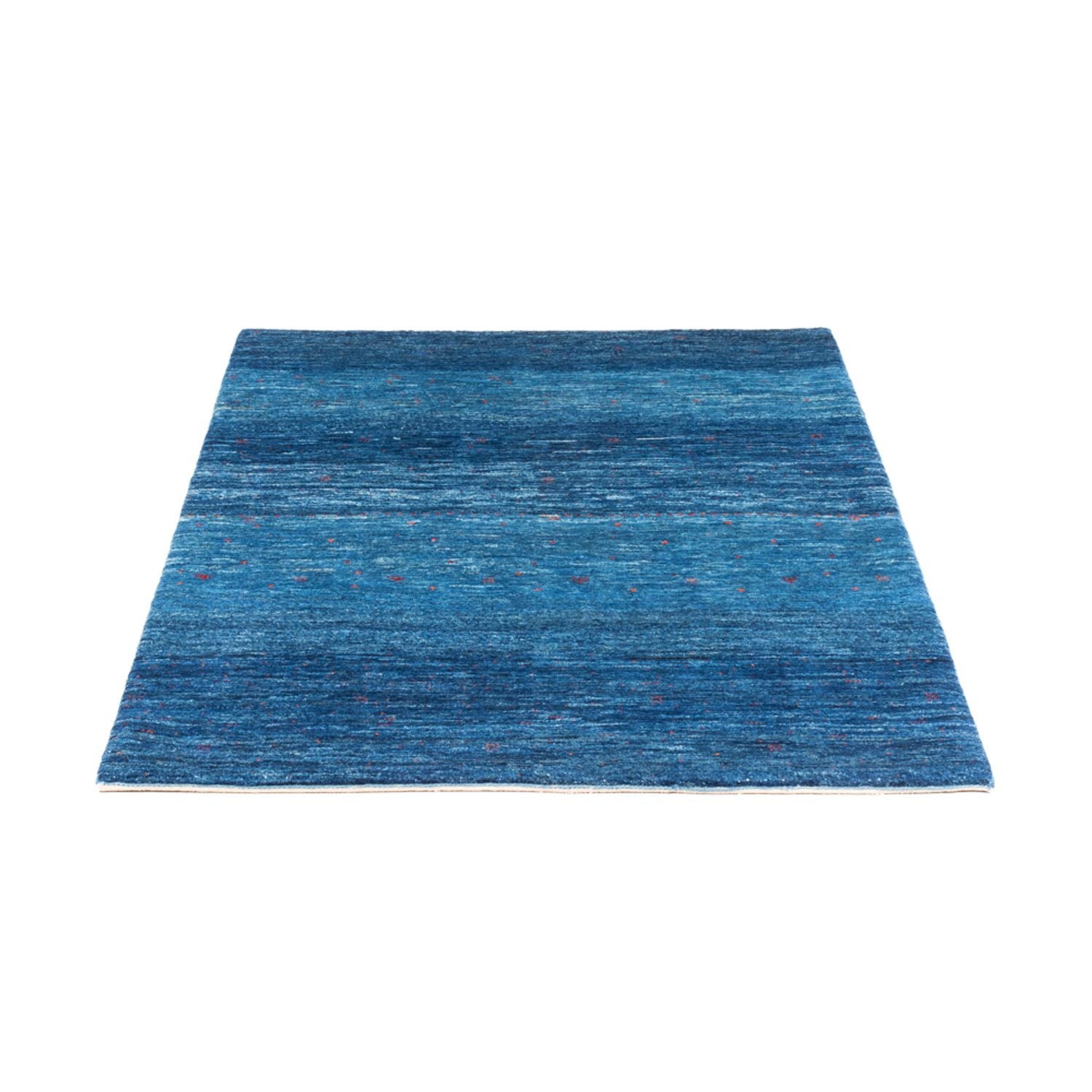 Gabbeh Tæppe - Loribaft Persisk - 130 x 100 cm - blå