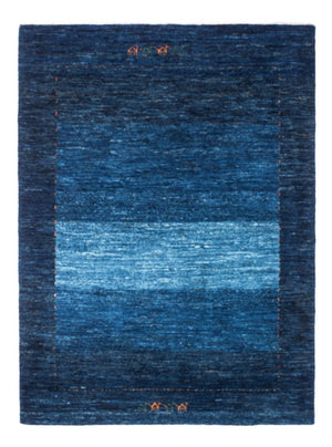 Gabbeh Tæppe - Loribaft Persisk - 141 x 101 cm - blå