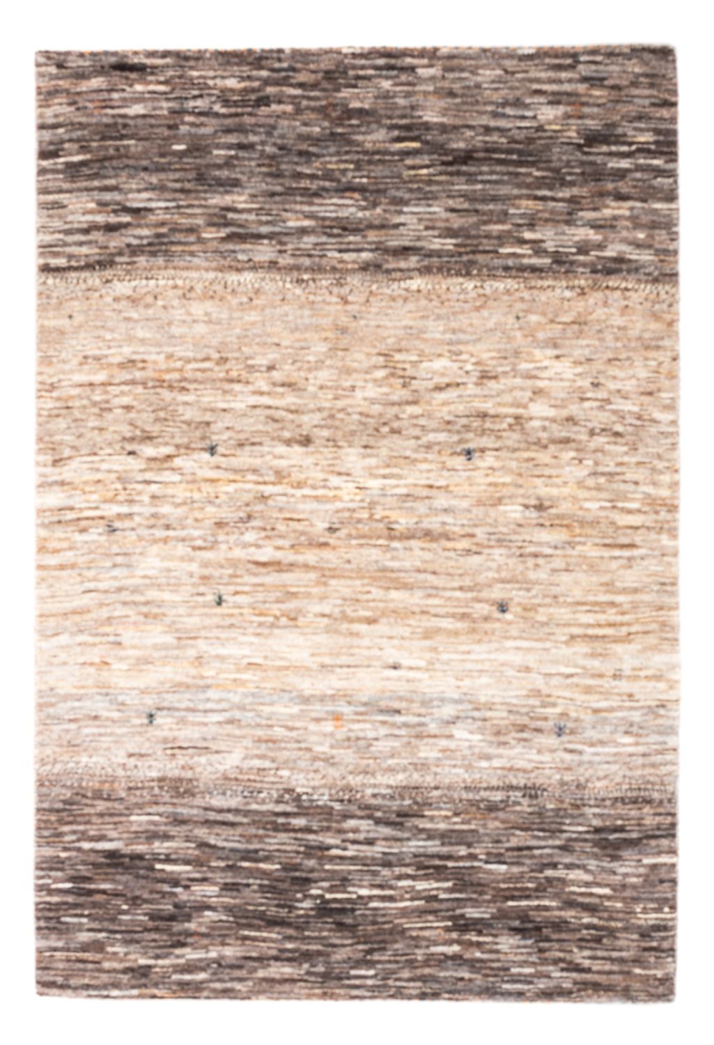 Gabbeh Tæppe - Loribaft Persisk - 150 x 103 cm - grå
