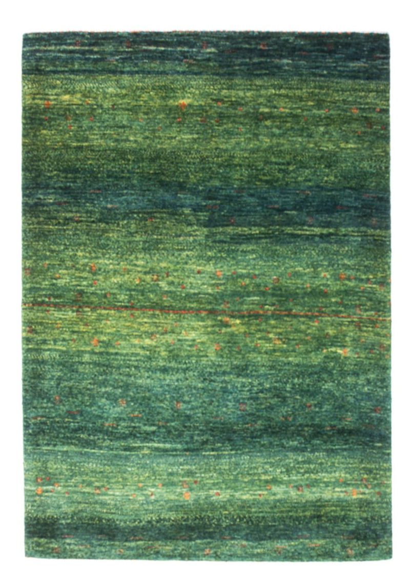 Gabbeh Tæppe - Loribaft Persisk - 150 x 102 cm - grøn