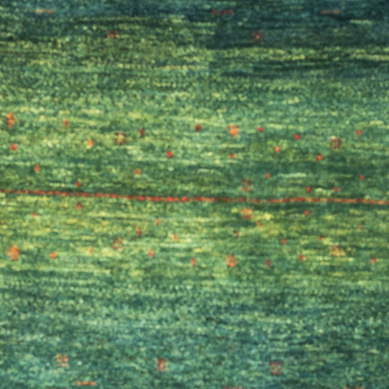 Gabbeh Tæppe - Loribaft Persisk - 150 x 102 cm - grøn
