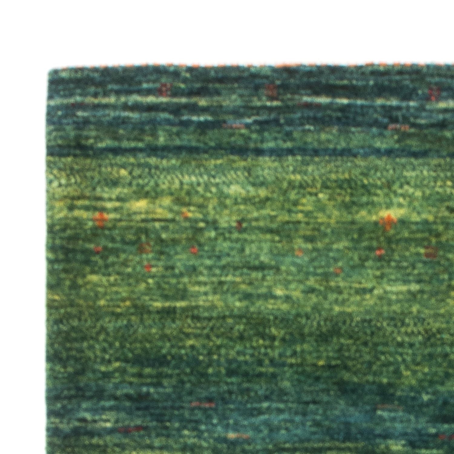 Gabbeh Tæppe - Loribaft Persisk - 150 x 102 cm - grøn