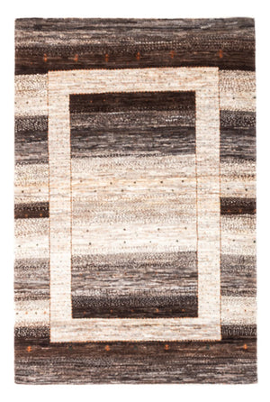 Gabbeh Tæppe - Loribaft Persisk - 146 x 98 cm - natur