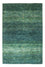 Gabbeh Tæppe - Loribaft Persisk - 145 x 93 cm - grøn