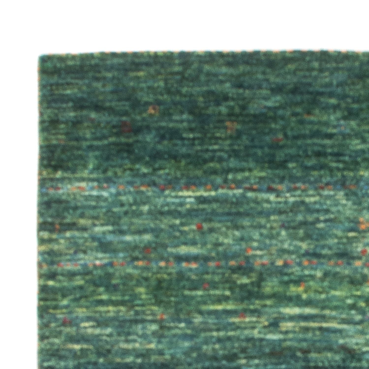 Gabbeh Tæppe - Loribaft Persisk - 145 x 93 cm - grøn