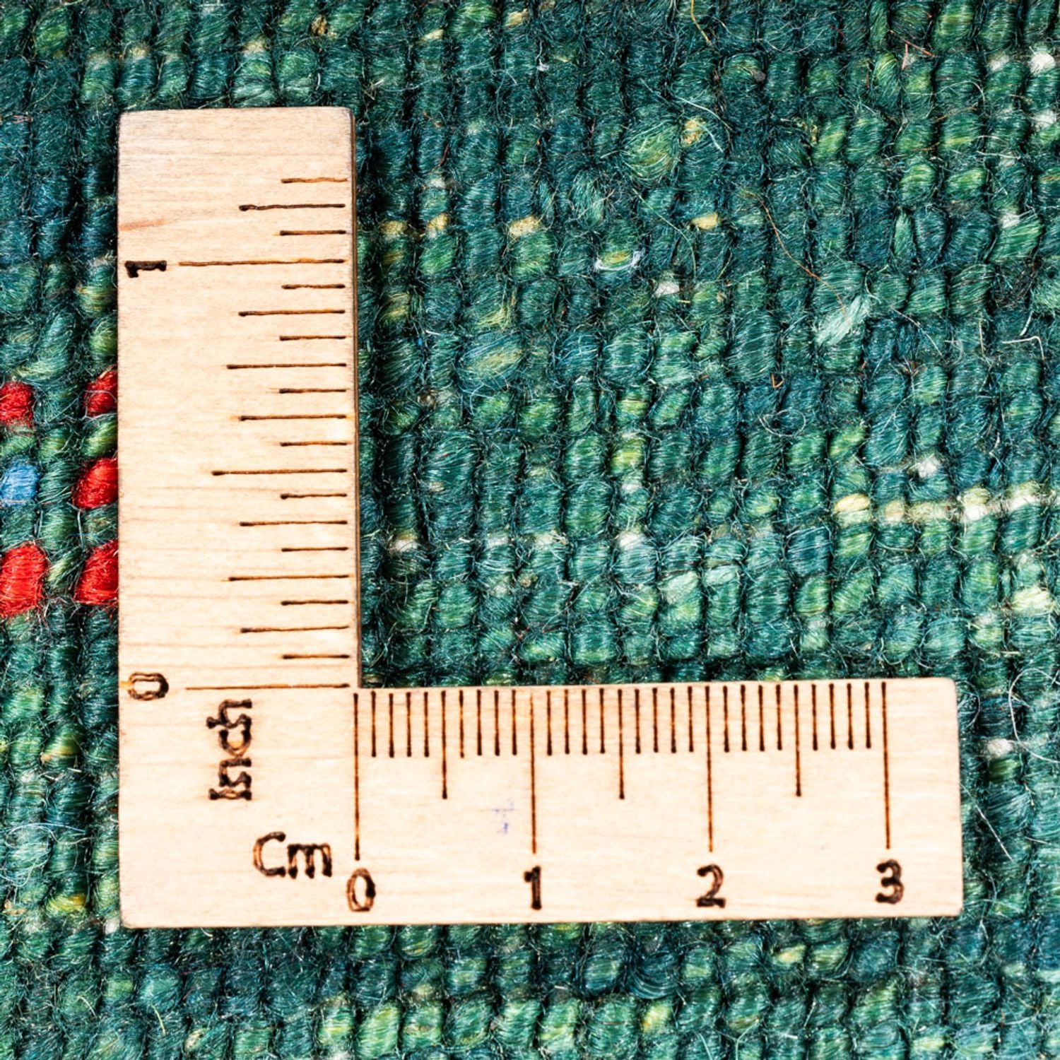 Gabbeh Tæppe - Loribaft Persisk - 145 x 93 cm - grøn