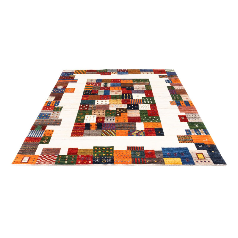 Gabbeh Tæppe - Loribaft Persisk - Royal - 232 x 162 cm - flerfarvet
