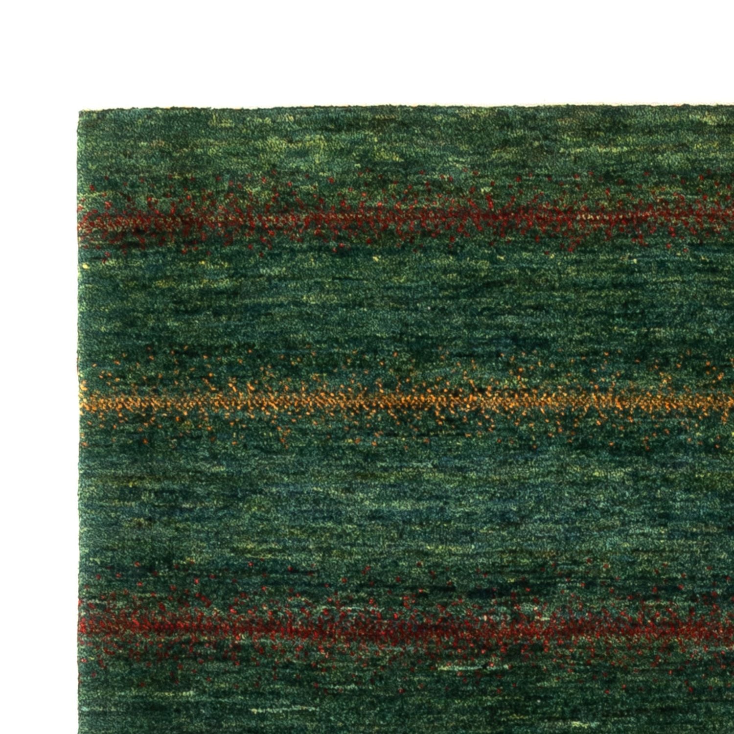Gabbeh Tæppe - Loribaft Persisk - 187 x 120 cm - grøn