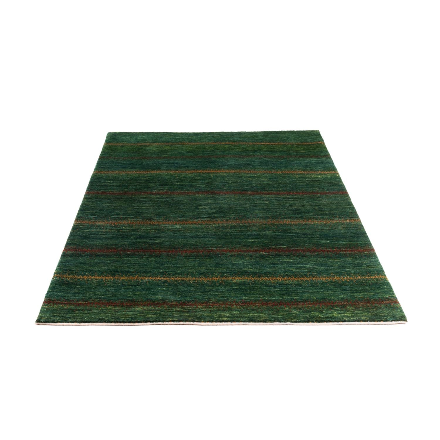 Gabbeh Tæppe - Loribaft Persisk - 187 x 120 cm - grøn