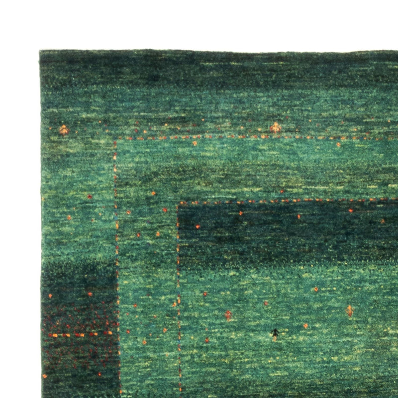 Gabbeh Tæppe - Loribaft Persisk - 237 x 170 cm - grøn