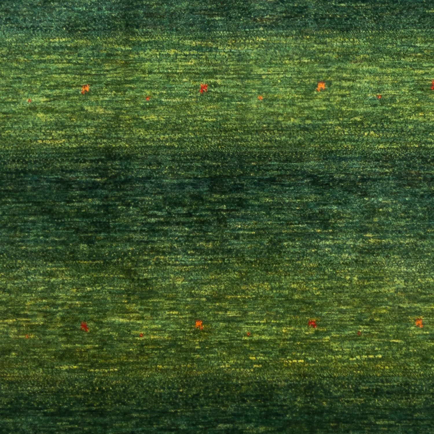 Gabbeh Tæppe - Loribaft Persisk - 244 x 172 cm - grøn