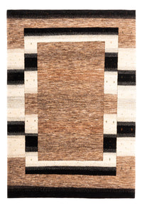 Gabbeh Tæppe - Loribaft Persisk - 248 x 175 cm - grå