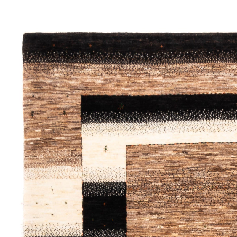 Gabbeh Tæppe - Loribaft Persisk - 248 x 175 cm - grå