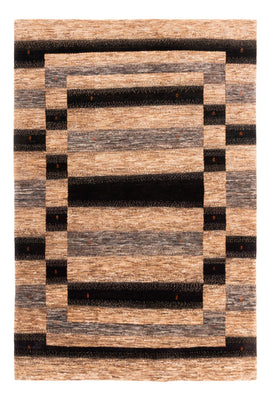 Gabbeh Tæppe - Loribaft Persisk - 247 x 173 cm - grå