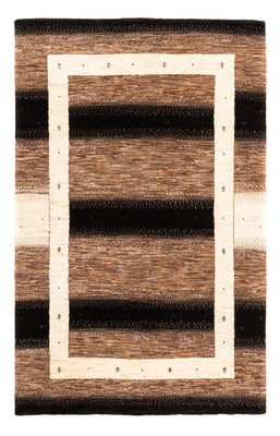 Gabbeh Tæppe - Loribaft Persisk - 190 x 125 cm - grå