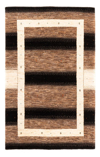 Gabbeh Tæppe - Loribaft Persisk - 190 x 125 cm - grå