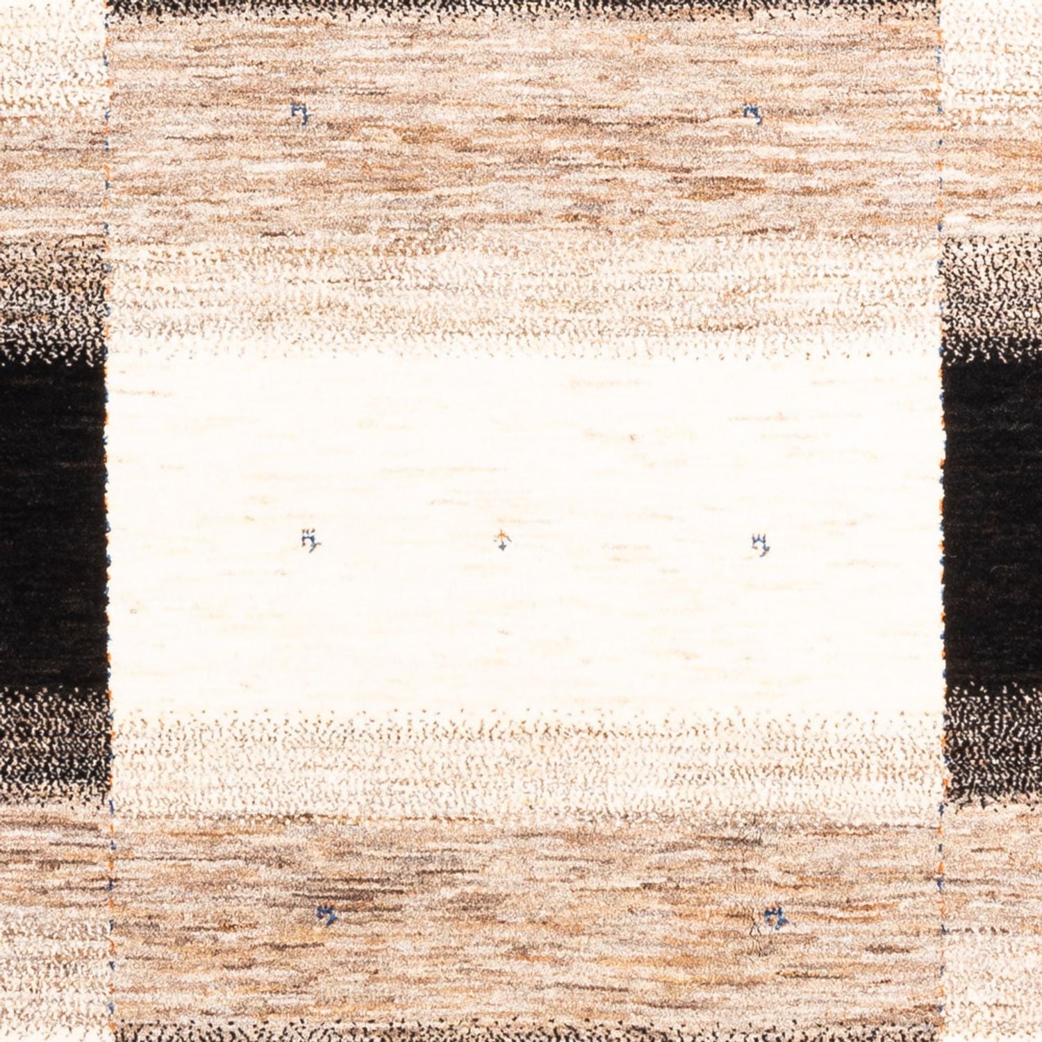 Gabbeh Tæppe - Loribaft Persisk - 184 x 126 cm - grå