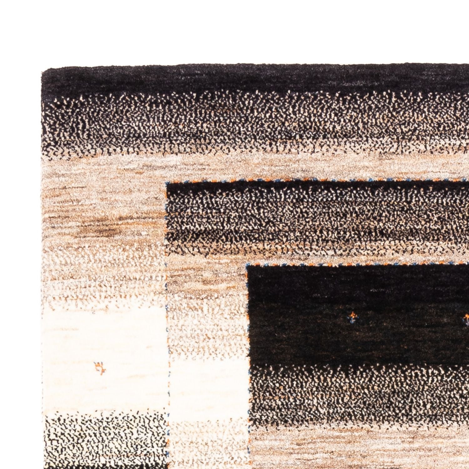 Gabbeh Tæppe - Loribaft Persisk - 184 x 126 cm - grå